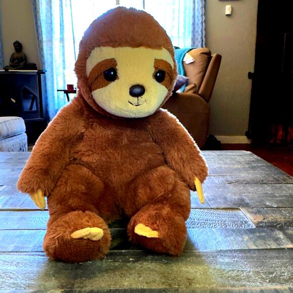 Vintage Aurora Plush 'Sluuumpy' The Sloth (16 inch) Stuffed Animal - Picture 1 of 3